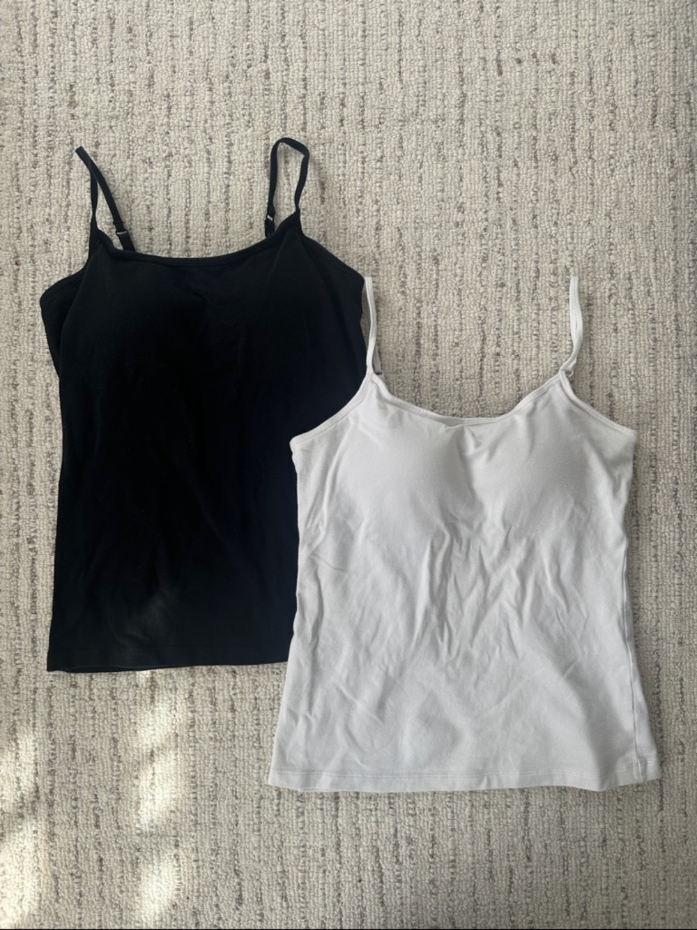 Lativ Black & White Bra Top Set